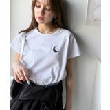 旬のレイヤードスタイルがこれ一着で即完成。ダブルリボン使いキャミ&ムーン刺繍半袖… | Classical Elf | 詳細画像11