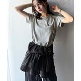 旬のレイヤードスタイルがこれ一着で即完成。ダブルリボン使いキャミ&ムーン刺繍半袖… | Classical Elf | 詳細画像22