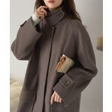 ロング丈比翼ステンカラーコート | Classical Elf  | 詳細画像26 