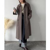 ロング丈比翼ステンカラーコート | Classical Elf | 詳細画像15