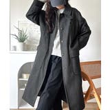 ロング丈比翼ステンカラーコート | Classical Elf | 詳細画像31