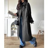 ロング丈比翼ステンカラーコート | Classical Elf | 詳細画像33