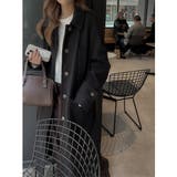 ロング丈比翼ステンカラーコート | Classical Elf  | 詳細画像44 