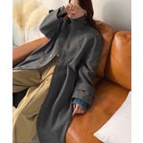 大人の魅力を引き立てる、上品な一着。ベルト付き比翼メルトンコート(ロング丈) | Classical Elf | 詳細画像37