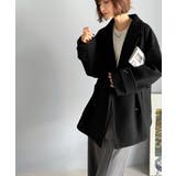 トレンドを先取り♪こなれ感UP、ダブルボタンジャケットメルトンコート（ミドル丈） | Classical Elf  | 詳細画像7 