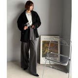 トレンドを先取り♪こなれ感UP、ダブルボタンジャケットメルトンコート（ミドル丈） | Classical Elf  | 詳細画像6 