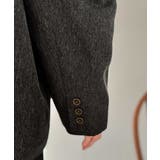 羽織るだけでキマる。袖タックヘリンボーンオーバーサイズジャケット（セットアップ可… | Classical Elf  | 詳細画像49 