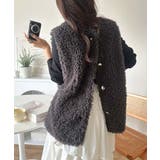 もこもこ感が愛らしい♪暖か前後2wayプードルボアベスト | Classical Elf  | 詳細画像12 