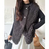 もこもこ感が愛らしい♪暖か前後2wayプードルボアベスト | Classical Elf  | 詳細画像13 