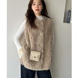 もこもこ感が愛らしい♪暖か前後2wayプードルボアベスト | Classical Elf  | 詳細画像20 