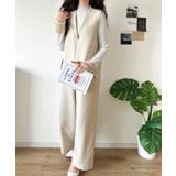 1枚でキマる私スタイル。フラップポケットVネックサロペット | Classical Elf  | 詳細画像6 