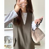 1枚でキマる私スタイル。フラップポケットVネックサロペット | Classical Elf  | 詳細画像29 