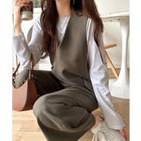 1枚でキマる私スタイル。フラップポケットVネックサロペット | Classical Elf  | 詳細画像31 