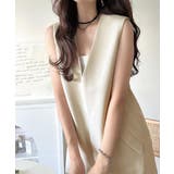 1枚でキマる私スタイル。フラップポケットVネックサロペット | Classical Elf  | 詳細画像11 