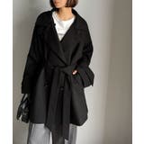 瞬間、きちんと見え。1枚あれば着回し自由自在。ケープ付きスタンドカラーミドル丈コ… | Classical Elf  | 詳細画像11 