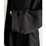 瞬間、きちんと見え。1枚あれば着回し自由自在。ケープ付きスタンドカラーミドル丈コ… | Classical Elf  | 詳細画像31 