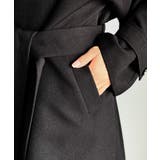 瞬間、きちんと見え。1枚あれば着回し自由自在。ケープ付きスタンドカラーミドル丈コ… | Classical Elf  | 詳細画像34 