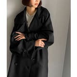 瞬間、きちんと見え。1枚あれば着回し自由自在。ケープ付きスタンドカラーミドル丈コ… | Classical Elf  | 詳細画像1 