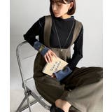 楽にシルエット美人。ワンタックワイドシルエットサロペットパンツ | Classical Elf  | 詳細画像25 