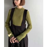 楽にシルエット美人。ワンタックワイドシルエットサロペットパンツ | Classical Elf  | 詳細画像5 