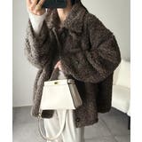 ぎゅっと、抱きしめたくなる。裾ドロストプードル風ファーブルゾン | Classical Elf  | 詳細画像1 