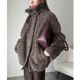 ぎゅっと、抱きしめたくなる。裾ドロストプードル風ファーブルゾン | Classical Elf  | 詳細画像12 