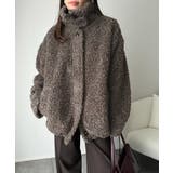 ぎゅっと、抱きしめたくなる。裾ドロストプードル風ファーブルゾン | Classical Elf  | 詳細画像13 