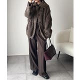 ぎゅっと、抱きしめたくなる。裾ドロストプードル風ファーブルゾン | Classical Elf  | 詳細画像14 