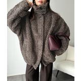 ぎゅっと、抱きしめたくなる。裾ドロストプードル風ファーブルゾン | Classical Elf  | 詳細画像15 