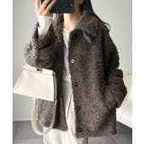 ぎゅっと、抱きしめたくなる。裾ドロストプードル風ファーブルゾン | Classical Elf  | 詳細画像16 