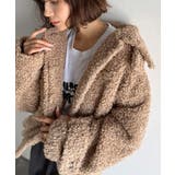 ぎゅっと、抱きしめたくなる。裾ドロストプードル風ファーブルゾン | Classical Elf  | 詳細画像18 