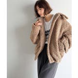 ぎゅっと、抱きしめたくなる。裾ドロストプードル風ファーブルゾン | Classical Elf  | 詳細画像22 