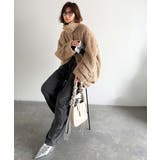 ぎゅっと、抱きしめたくなる。裾ドロストプードル風ファーブルゾン | Classical Elf  | 詳細画像24 