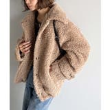 ぎゅっと、抱きしめたくなる。裾ドロストプードル風ファーブルゾン | Classical Elf  | 詳細画像25 