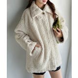 ぎゅっと、抱きしめたくなる。裾ドロストプードル風ファーブルゾン | Classical Elf  | 詳細画像4 