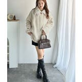 ぎゅっと、抱きしめたくなる。裾ドロストプードル風ファーブルゾン | Classical Elf  | 詳細画像5 