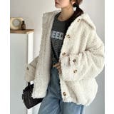 ぎゅっと、抱きしめたくなる。裾ドロストプードル風ファーブルゾン | Classical Elf  | 詳細画像6 