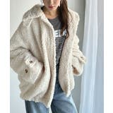 ぎゅっと、抱きしめたくなる。裾ドロストプードル風ファーブルゾン | Classical Elf  | 詳細画像7 