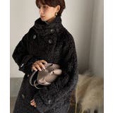 ふんわり包まれる贅沢な季節感。スタンドカラープードルボアダブルコート | Classical Elf | 詳細画像14