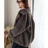 ふんわり包まれる贅沢な季節感。スタンドカラープードルボアダブルコート | Classical Elf | 詳細画像31