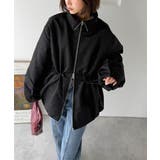 華奢見えボリュームアウター♪衿リブウエストドロストバルーンパディングコート | Classical Elf  | 詳細画像17 