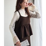 1枚で華奢見え華やか◎ダブルストラップペプラムサロペット | Classical Elf | 詳細画像22