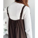 1枚で華奢見え華やか◎ダブルストラップペプラムサロペット | Classical Elf | 詳細画像36