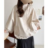 大人の抜け感。ボリュームスリーブ ショート丈 マウンテンパーカー | Classical Elf  | 詳細画像7 