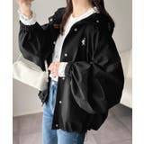 大人の抜け感。ボリュームスリーブ ショート丈 マウンテンパーカー | Classical Elf  | 詳細画像12 