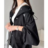 大人の抜け感。ボリュームスリーブ ショート丈 マウンテンパーカー | Classical Elf  | 詳細画像14 