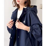 ネイビー | 大人の抜け感。ボリュームスリーブ ショート丈 マウンテンパーカー | Classical Elf 