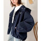 大人の抜け感。ボリュームスリーブ ショート丈 マウンテンパーカー | Classical Elf  | 詳細画像36 