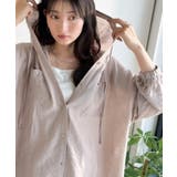 【接触冷感機能付き】風をまとって、軽やかに。ダブルポケット付きフードシアーシャツ | Classical Elf | 詳細画像23