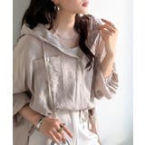 【接触冷感機能付き】風をまとって、軽やかに。ダブルポケット付きフードシアーシャツ | Classical Elf | 詳細画像26